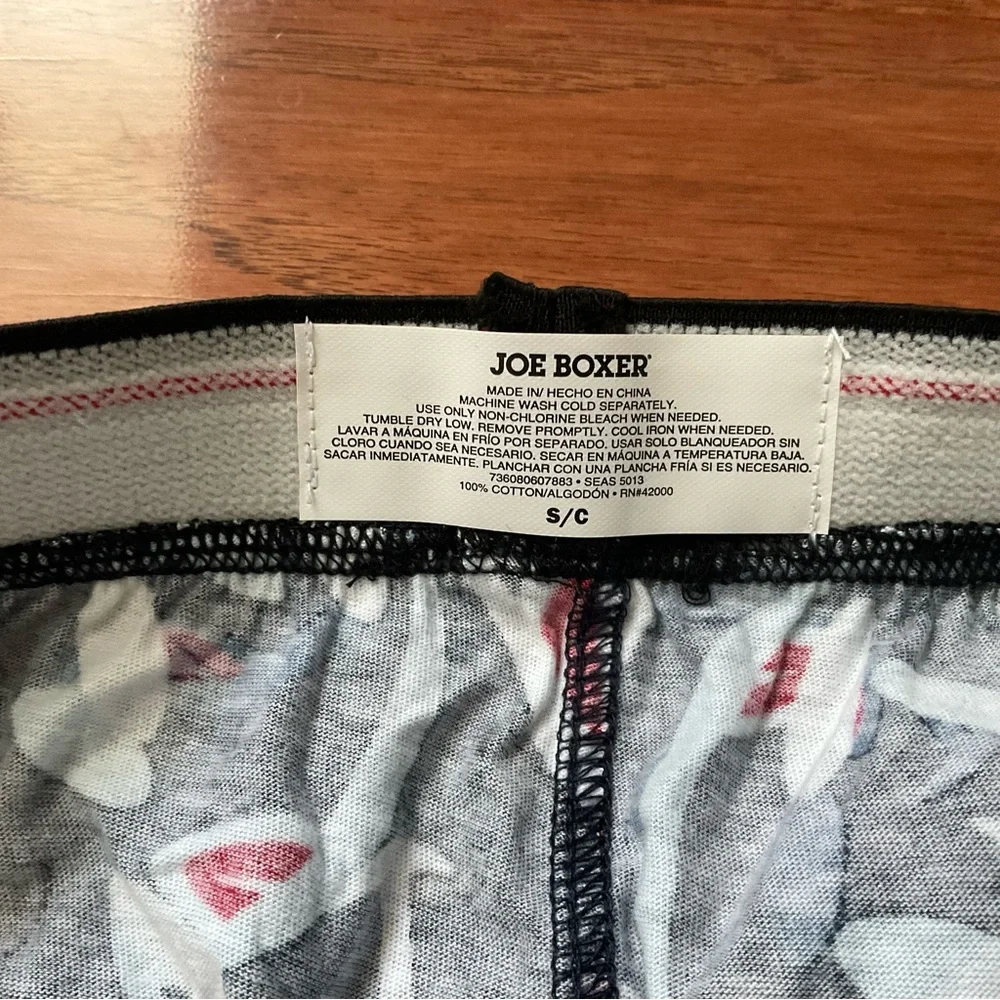 NWT Vintage Joe Boxer Piles Of Smiles Graphic Cotton Boxers Size Small
